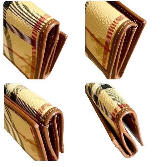 BURBERRY Nova Check Pvc leather Long Wallet - Picture 11 of 13